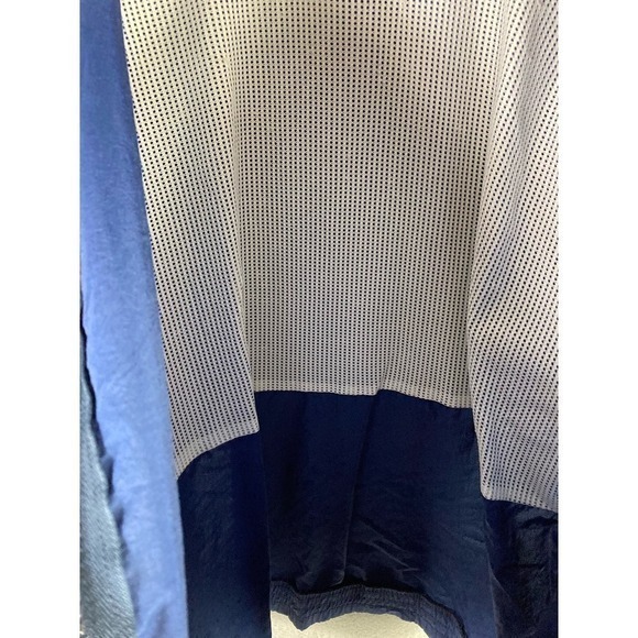 Vintage Fila Jacket Neon Pink Blue Made‎ in USA Large Full Zip Windbreaker 90s - Picture 12 of 15